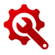 Wrench and Gear Icon